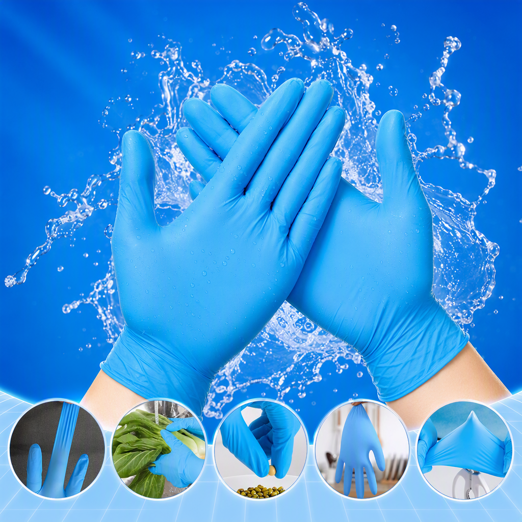 High-quality nitrile gloves, disposable hand protection gloves, oil-resistant and durable hygiene products, nitrile gloves Application Scenario