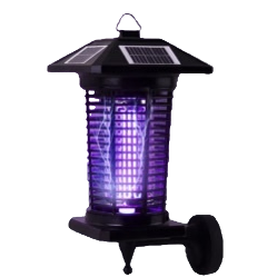 High-efficiency and environmentally friendly solar mosquito-killing lamp, black insect repellent and mosquito repellent, for outdoor use at night, battery-free Item Picture