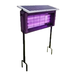 Purple LED mosquito-killing lamp, a silent and radiation-free mosquito repellent and trap for indoor use at home. A perfect mosquito-proof tool Item Picture