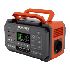 Naranja y negro color de la estación de energía de emergencia portátil multifuncional al aire libre banco de carga móvil dispositivo portátil de gran capacidad Item Picture