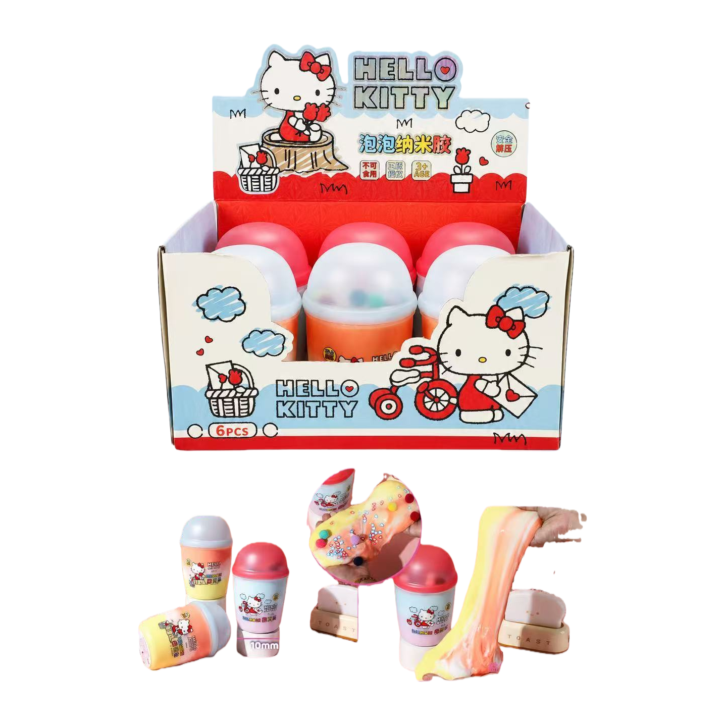 Hello Kitty Bubble Nano Glue High Can