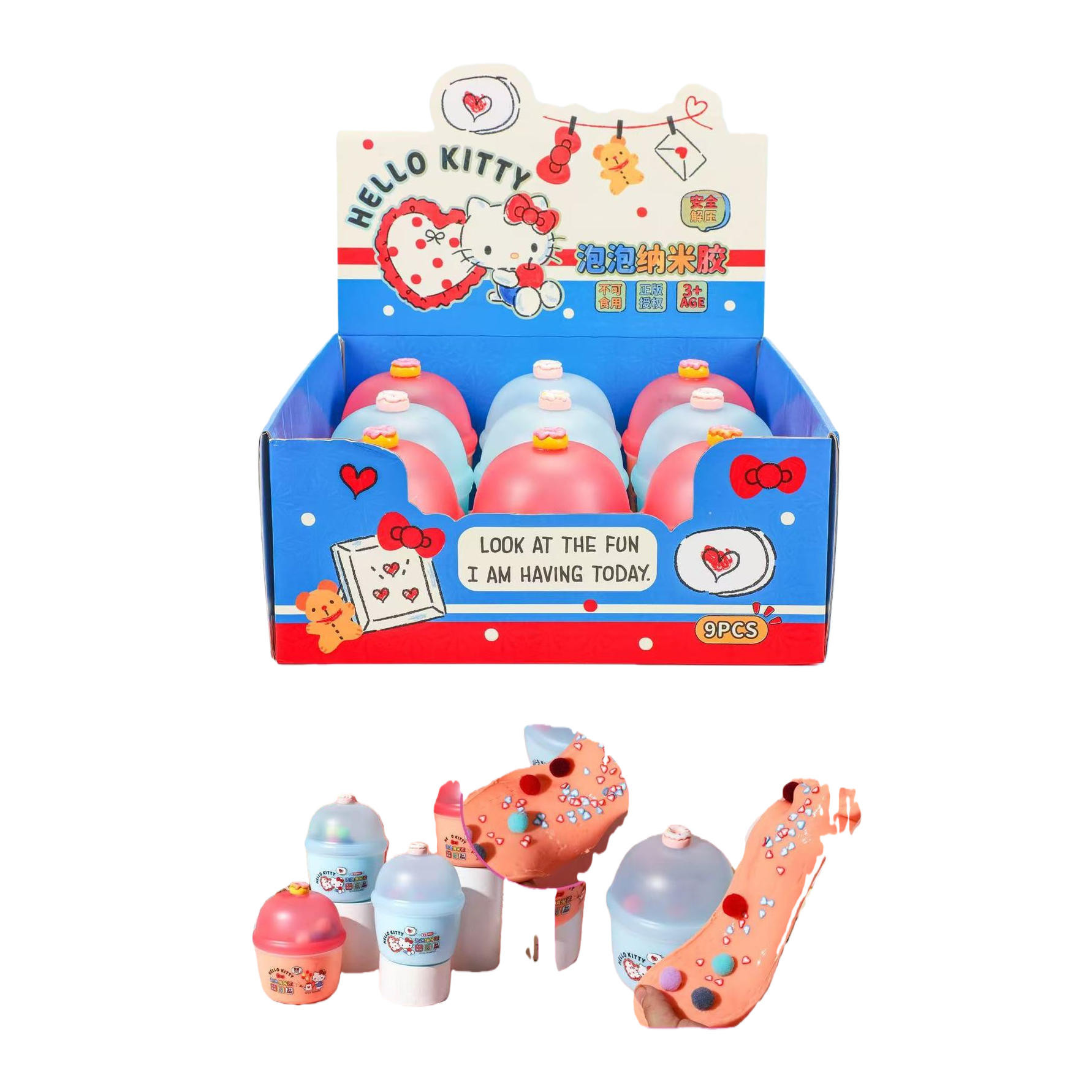 Hello Kitty Bubble Nano Glue Dwarf Can