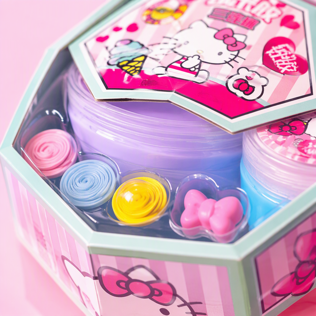 Hello kitty style - nano pegamento en tres tubos Application Scenario