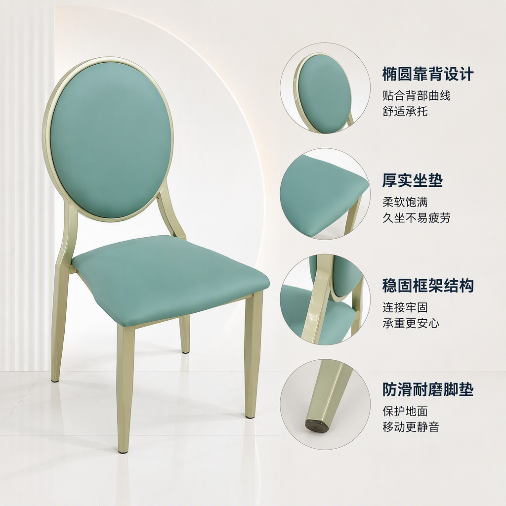 Silla de salón multifuncional simple moderna sala de estar taburete de ocio opcional multicolor cama de madera sólida asiento de ocio muebles para el hogar details Picture