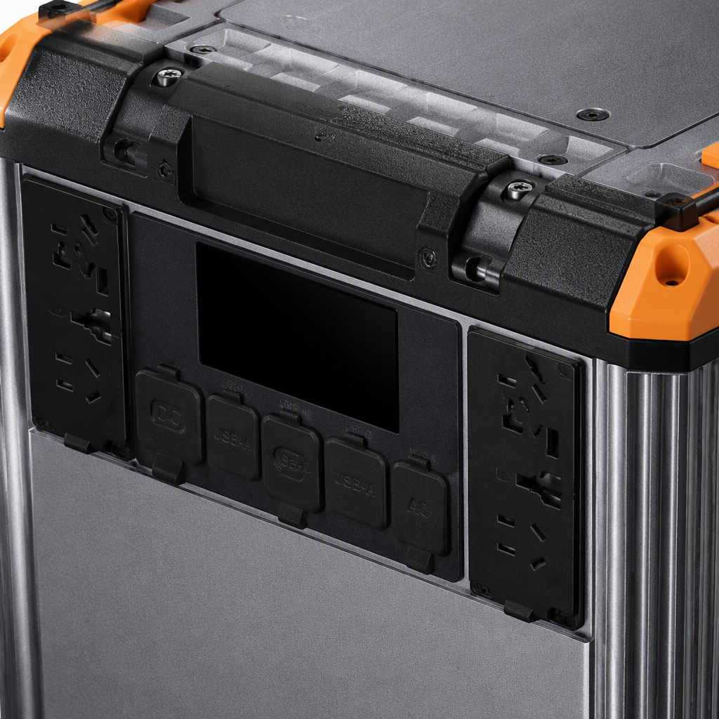 Banco de potencia portátil multifuncional cubierta gris naranja ligero tesoro de carga adaptado para múltiples dispositivos viaje esencial Application Scenario