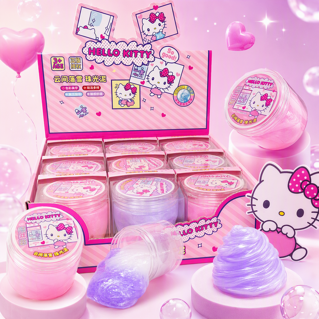 Hello Kitty Edition - Snow in the Clouds Pearlescent Mud details Picture