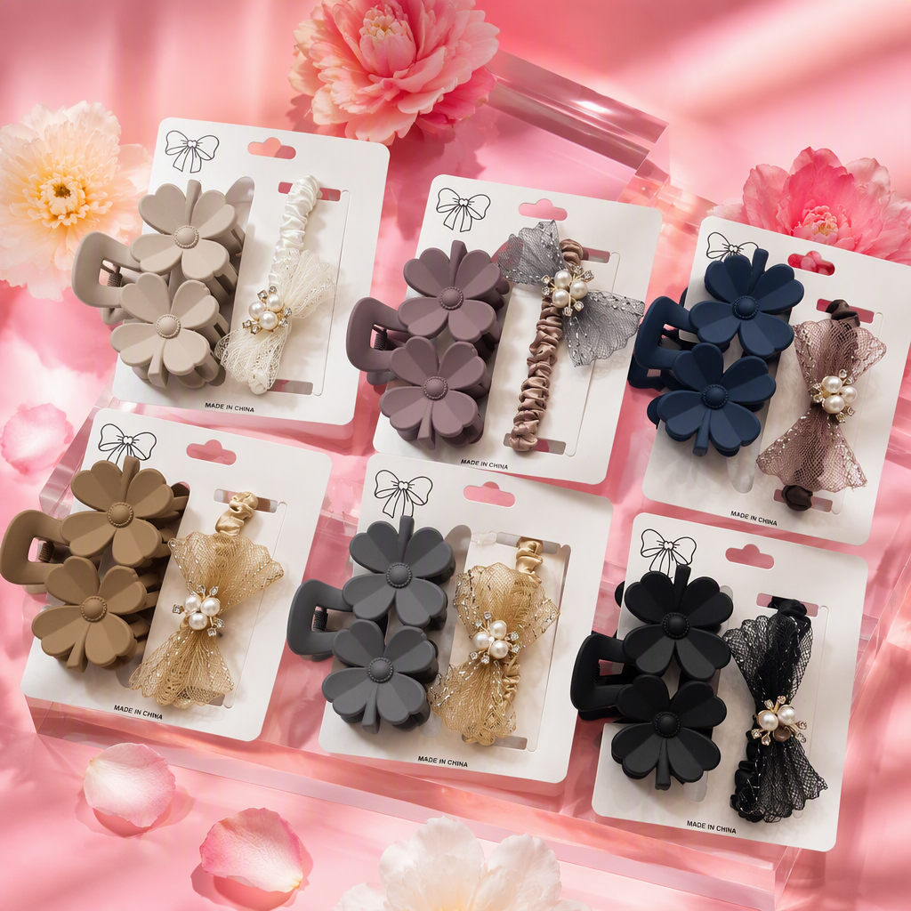 Fashionable hair clips and headwear, simple and versatile hair clips, hair accessories, hair accessories, girls' hair accessories, headwear, dressing trends details Picture
