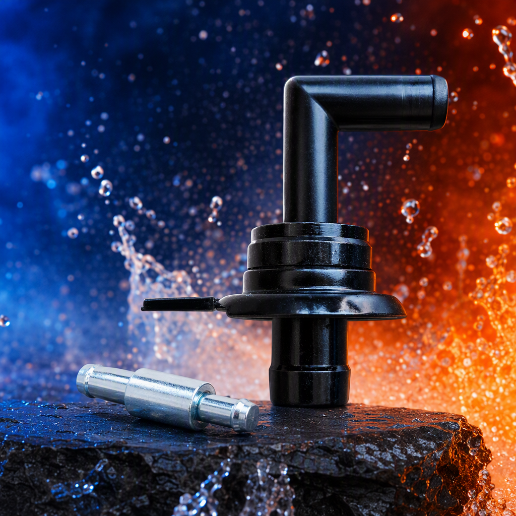 Durable black plastic connectors and multi-functional pipe fittings are suitable for household maintenance tools Specification image