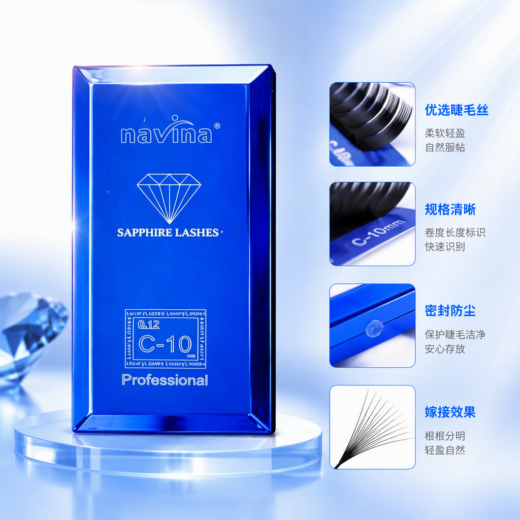 Fashionable blue packaging box, gift box, creative storage box, home goods storage and organization box, multi-functional storage box
