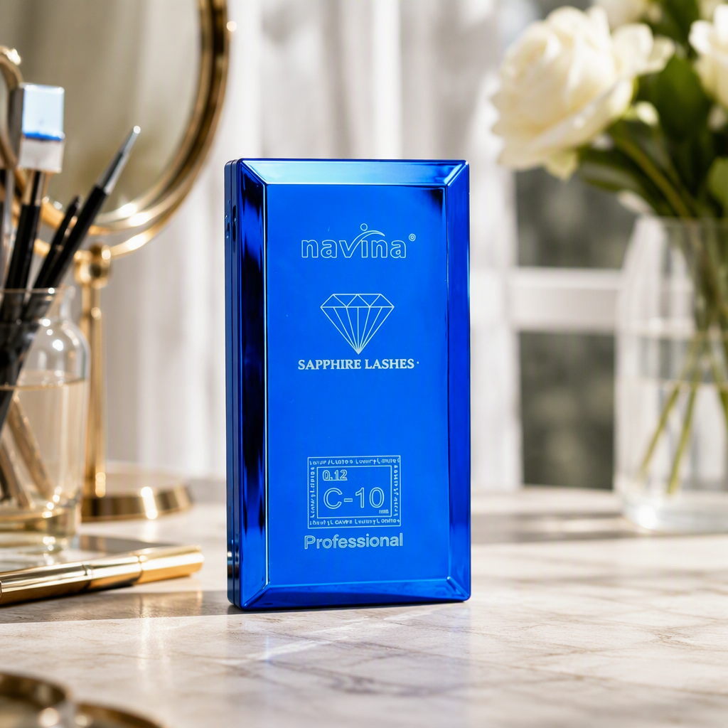 Fashionable blue packaging box, gift box, creative storage box, home goods storage and organization box, multi-functional storage box details Picture