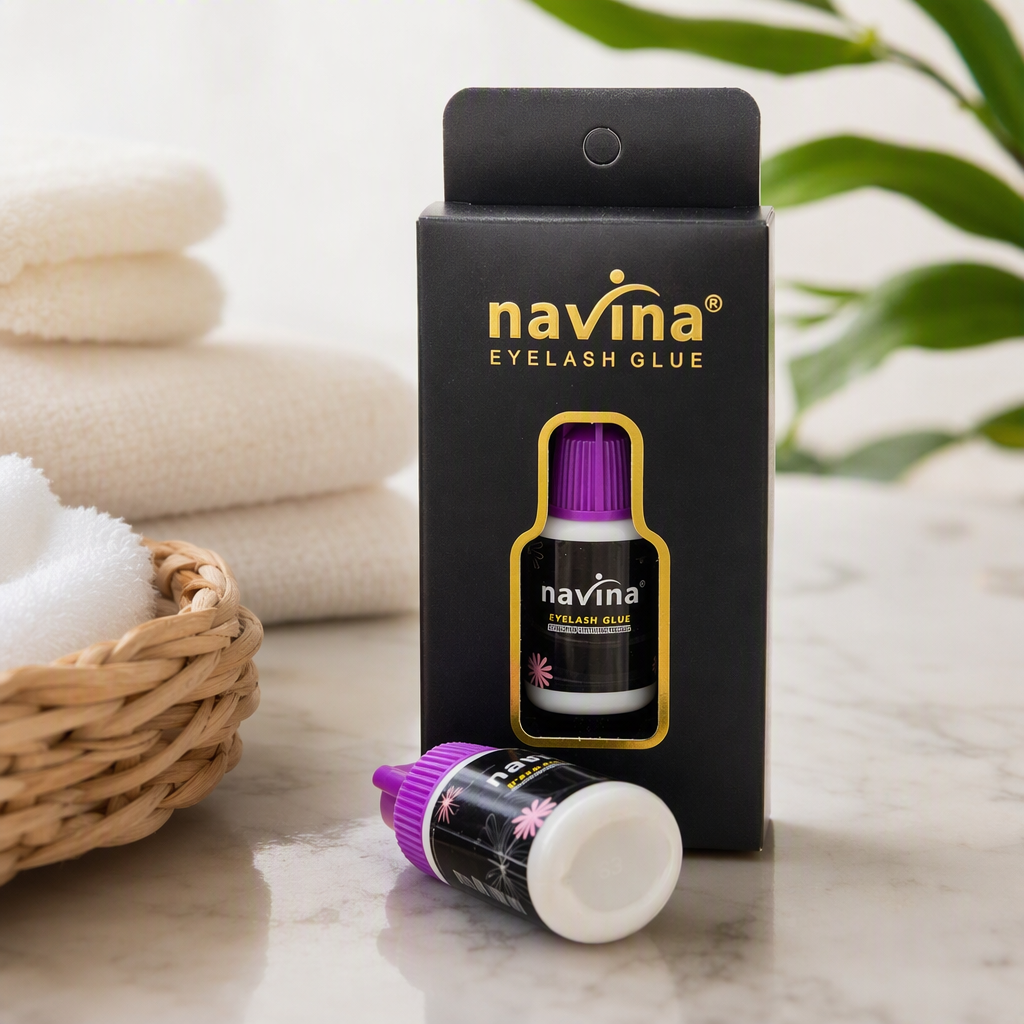 Botella de agua de cola de pestañas de marca de oro tapa púrpura cuerpo de botella blanca caja de embalaje negro YW26BWU código duradero impermeable belleza maquillaje suministros details Picture