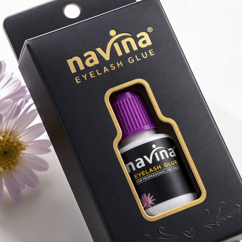 Черный ящик навины, упаковочный ресничный клей, устойчиво водонепроницаемый и натурально густой красотой, с резиновой лентой Application Scenario