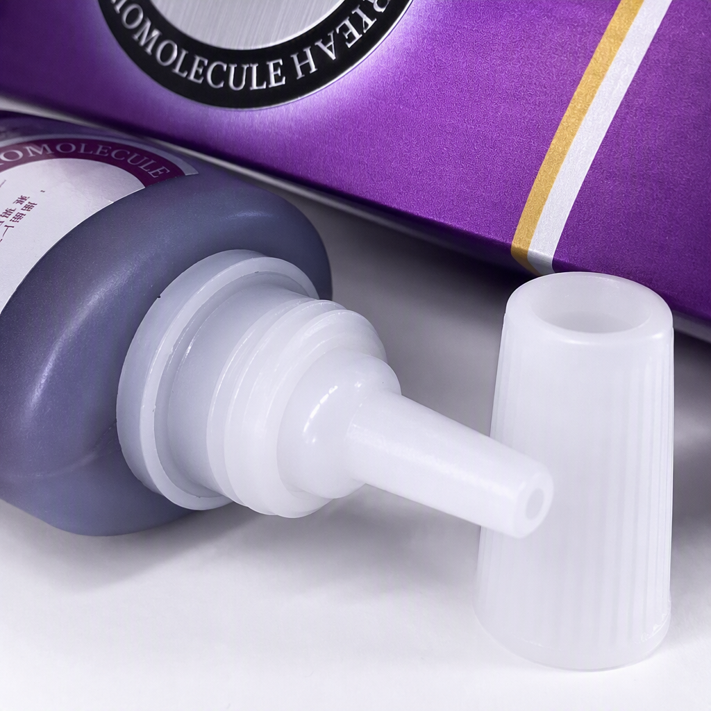 Caja de embalaje colorida con cuerpo de botella gris tapa blanca pegamento fuerte suministros de unión durable y práctico Application Scenario