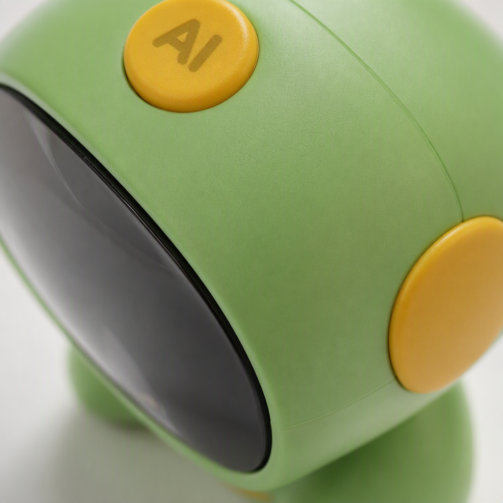 Creative intelligent green robot children's toys, interactive learning and educational robots, companionship and play children's gifts Application Scenario