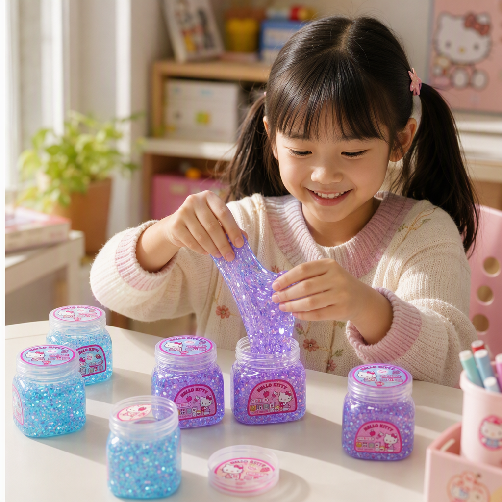 Peilebao - Hello Kitty Edition -DIY Fun Clay Application Scenario