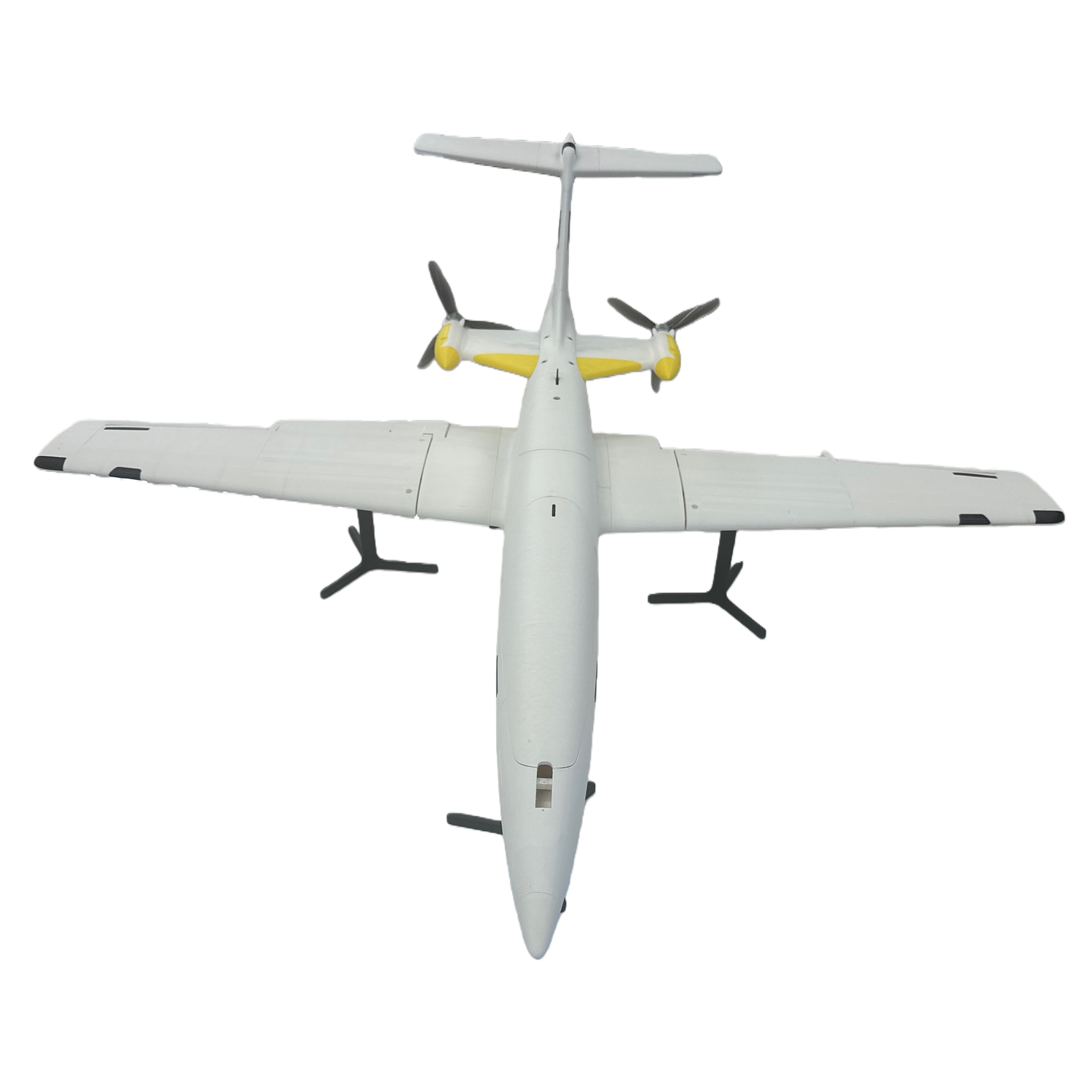 White remote-controlled aircraft model children's toy, aerial photography quadcopter drone collectible display item Item Picture