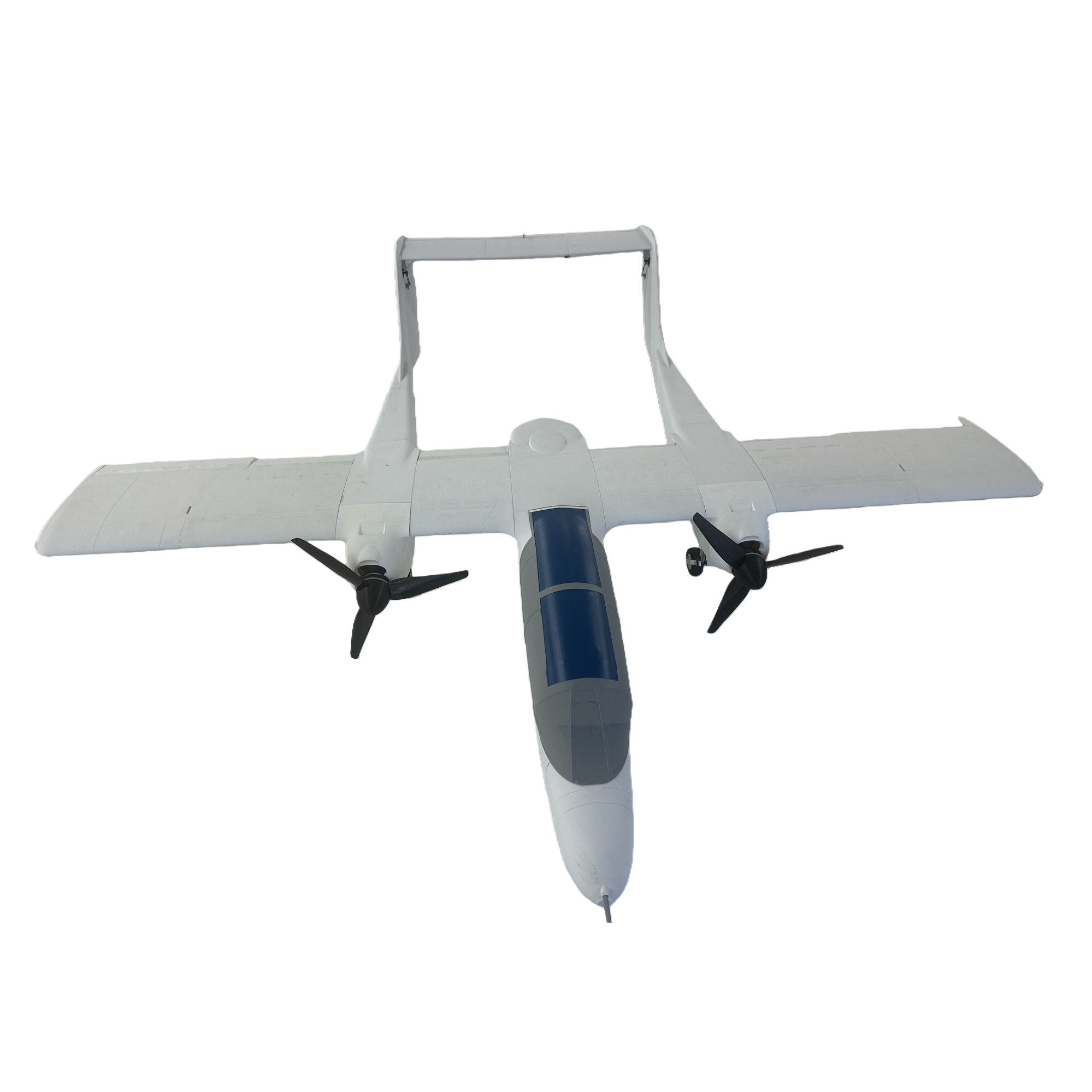 White mini drone model aerial photography remote control toy aircraft collection display children's gift Item Picture