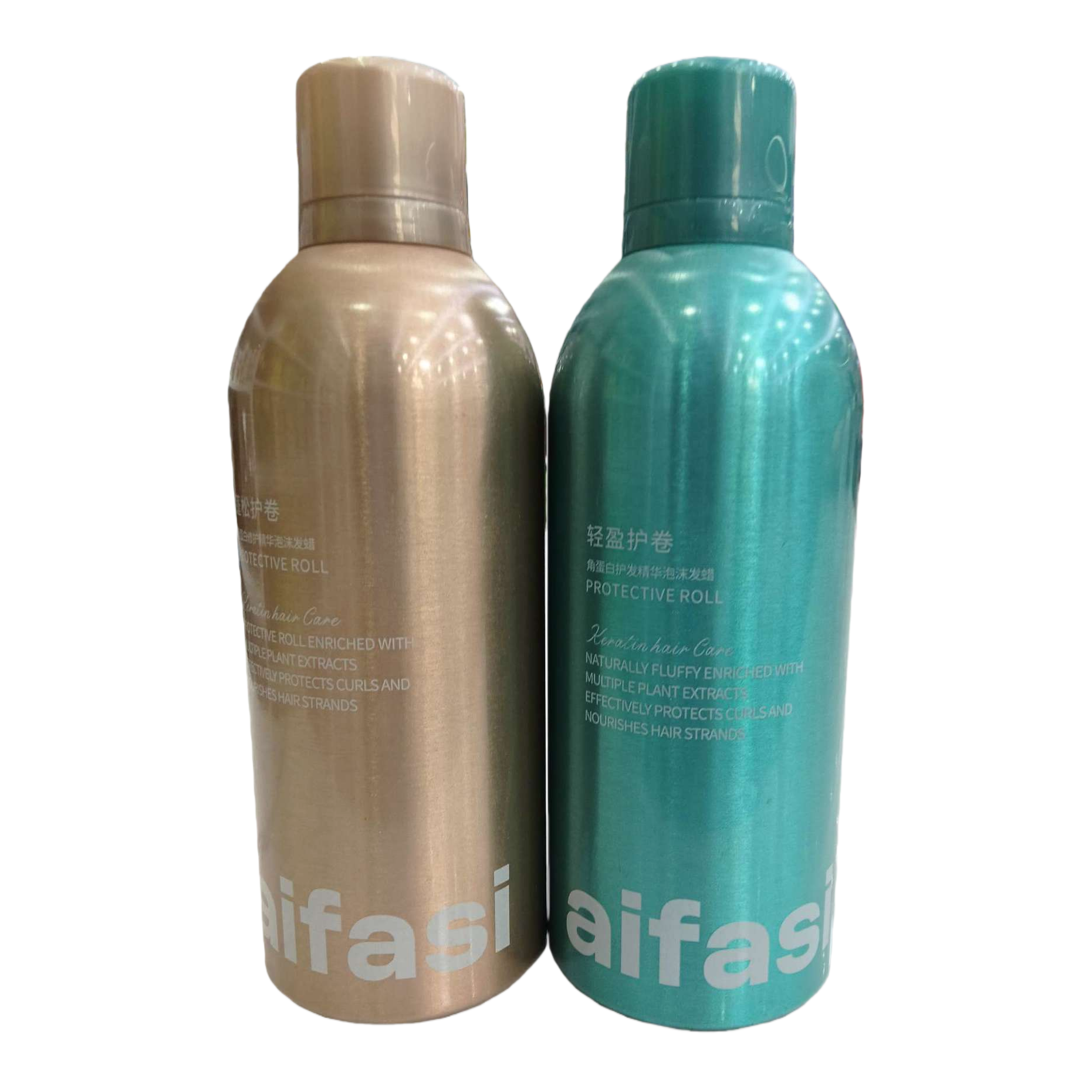 The voluminous and protective mousse keratin essence nourishes and shapes elastic curly hair, making it fluffy without being flat or stiff Item Picture