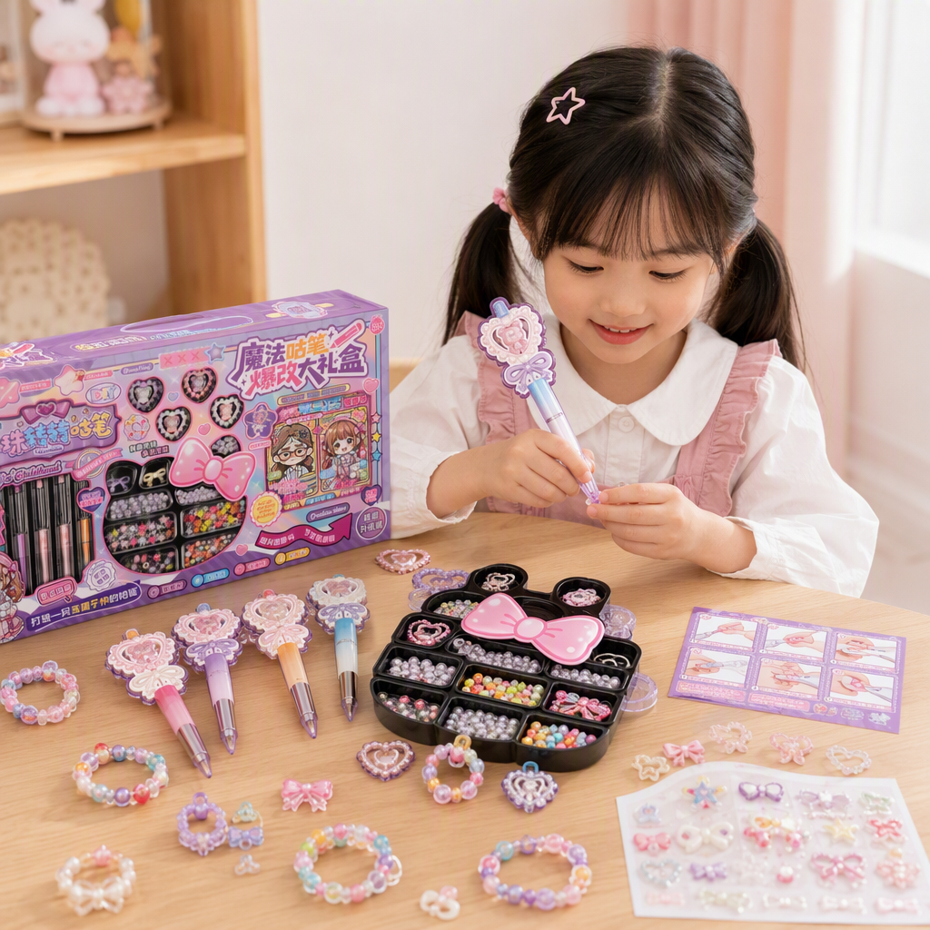 Colorful creative gift box set, hand-packaged festival gift box, colorful packaging box, multi-purpose decorative items details Picture