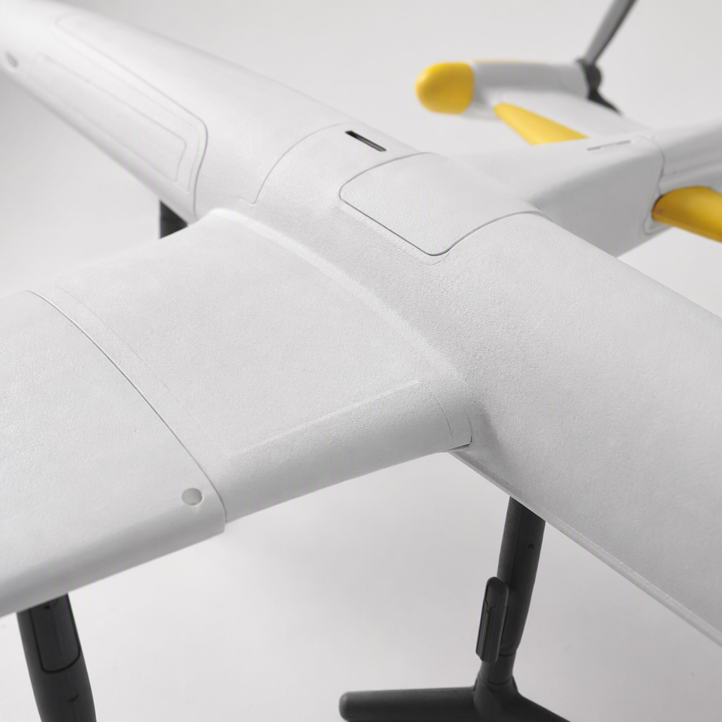 White remote-controlled aircraft model children's toy, aerial photography quadcopter drone collectible display item Application Scenario