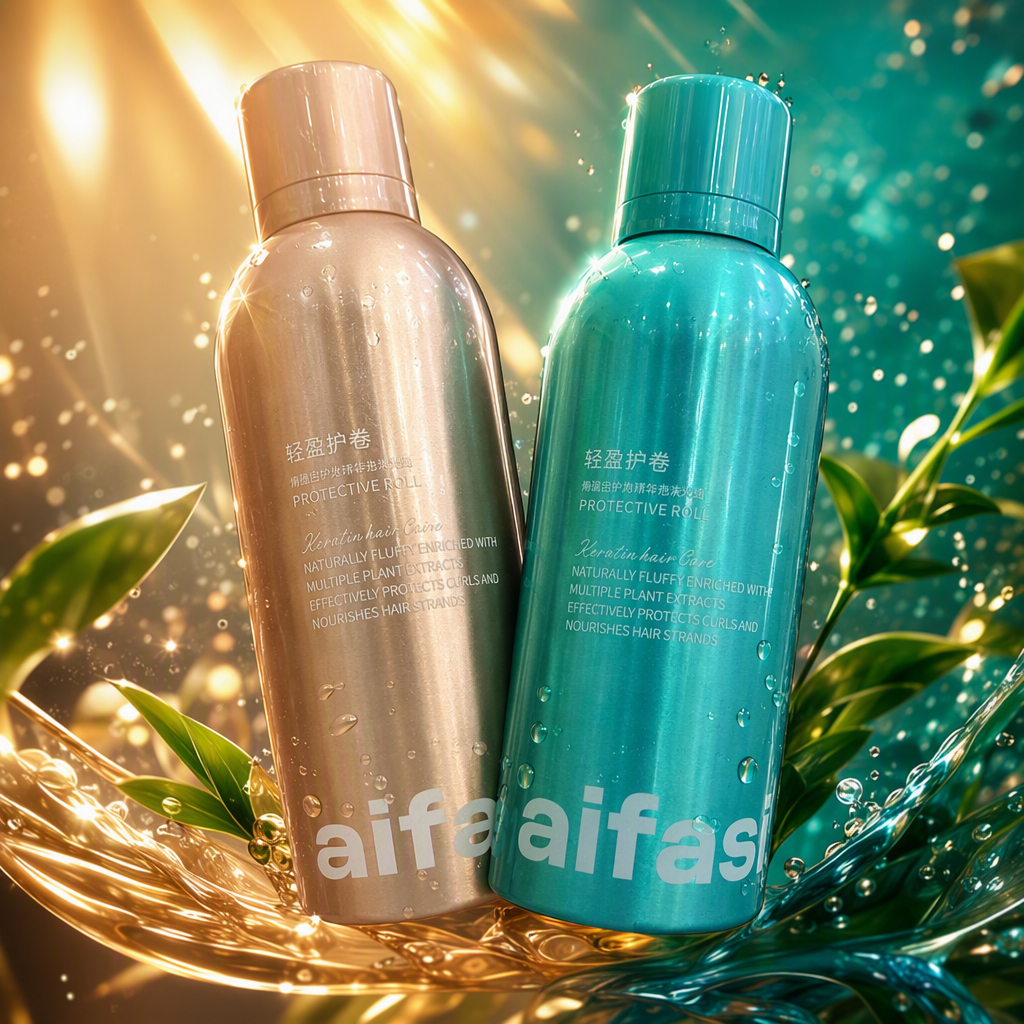 The voluminous and protective mousse keratin essence nourishes and shapes elastic curly hair, making it fluffy without being flat or stiff Specification image