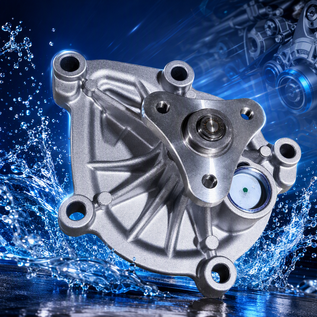 High-efficiency and durable metal material water pump, silent and energy-saving household water pump, silver appearance design Specification image