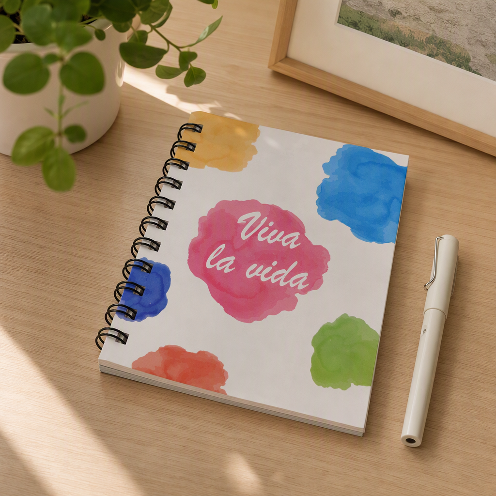 Donghu Paper Products A6 Watercolor Shading Coil Notebook Watercolor Block Notebook details Picture