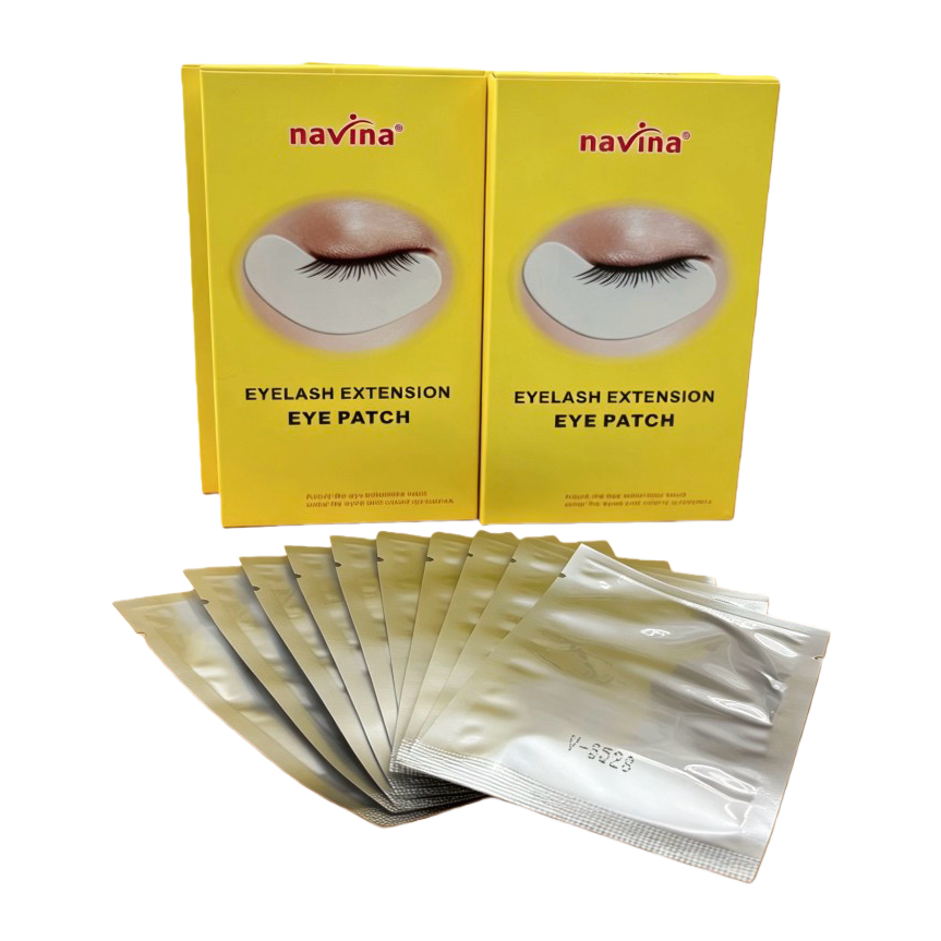 The Avaya brand logo yellow packaging box comes with a portable skin care set in a silver individual small bag Item Picture