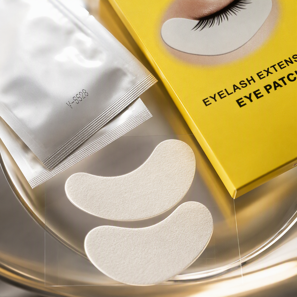 The Avaya brand logo yellow packaging box comes with a portable skin care set in a silver individual small bag Application Scenario