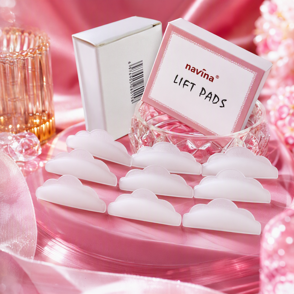 Natural thick white eyelash lifting pad, thickened and long-lasting anti-smudging eye beauty product Specification image