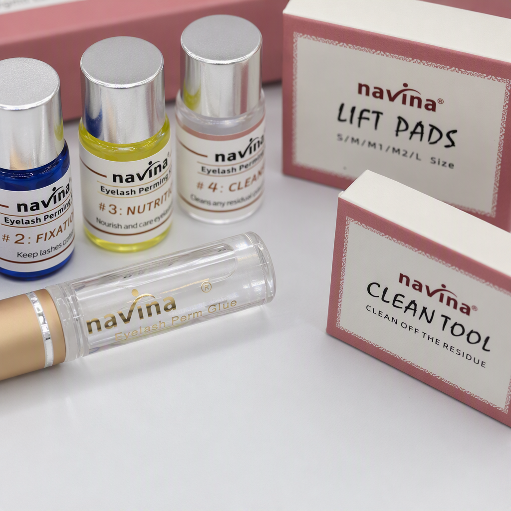 Caja de embalaje rosa pestañas rizado estilo conjunto natural larga duración no mareo belleza herramientas combinación Application Scenario
