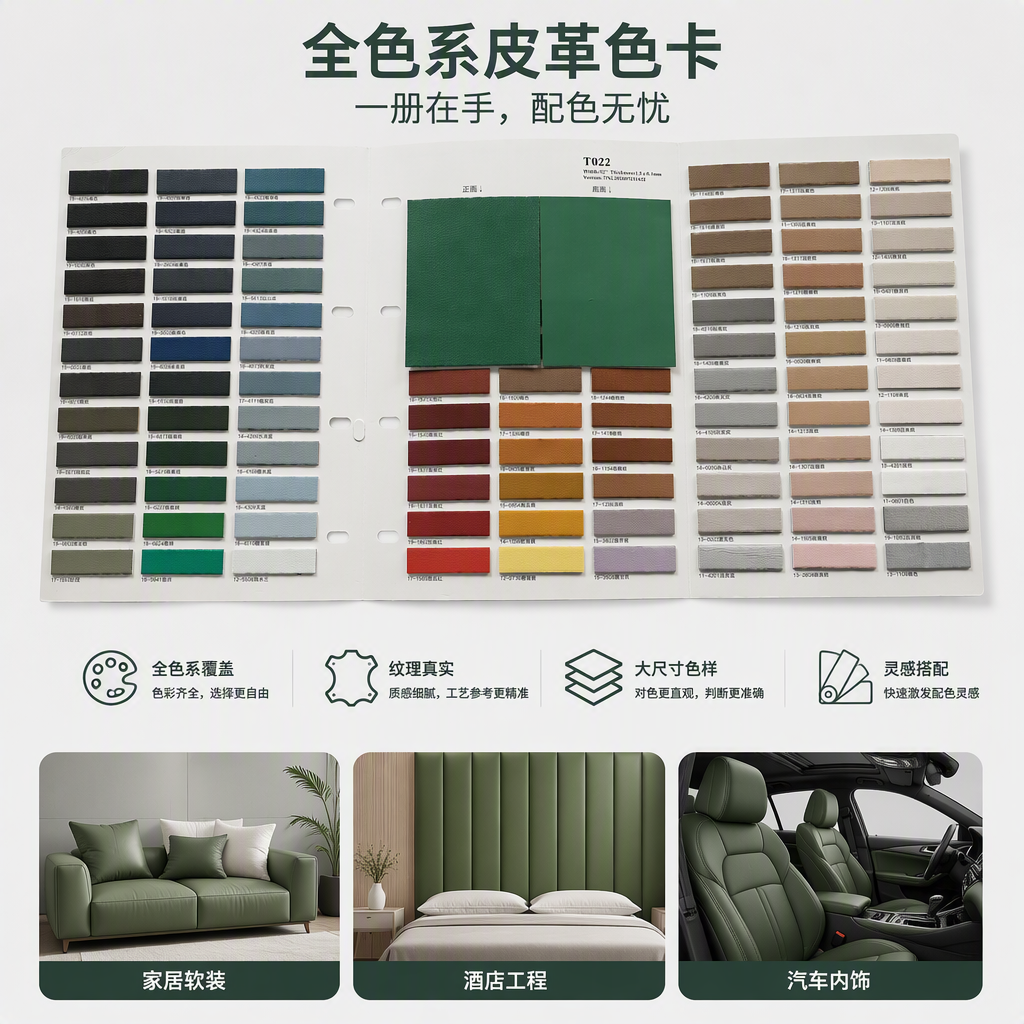 多彩双面人造革箱包革超软PU革皮革材料耐磨耐用时尚潮流