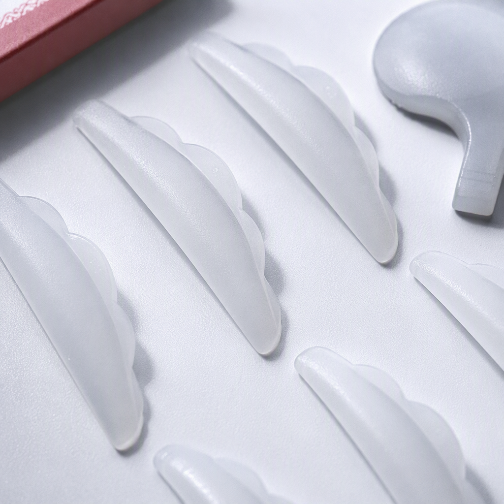 Almohadilla de levantamiento de párpados de silicona blanca kit de herramientas de limpieza suave y cómodo cuidado de los ojos suministros de belleza Application Scenario