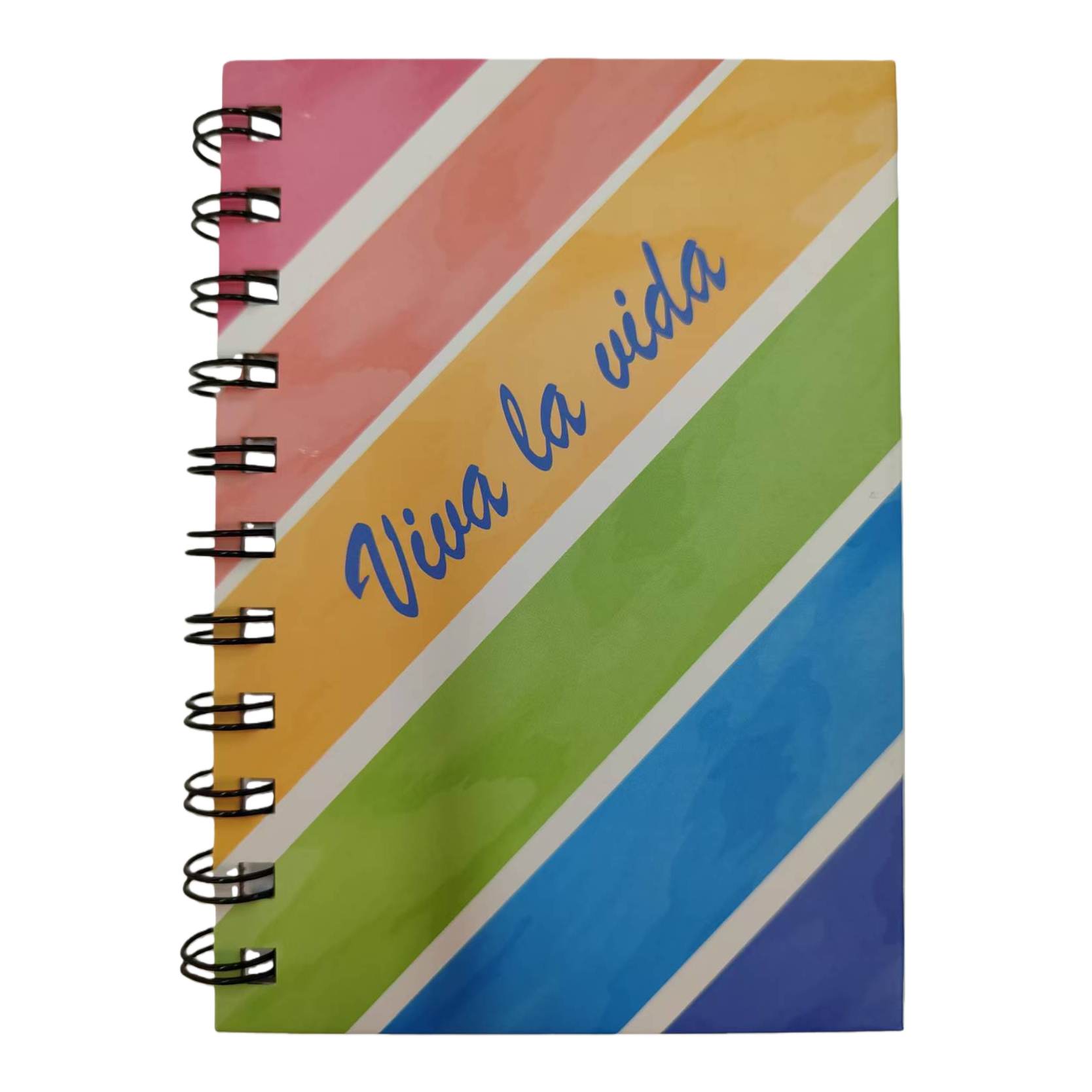 Donghu Paper A6 Rainbow Twill Coil Notebook, a student notebook with a high level of appearance Item Picture