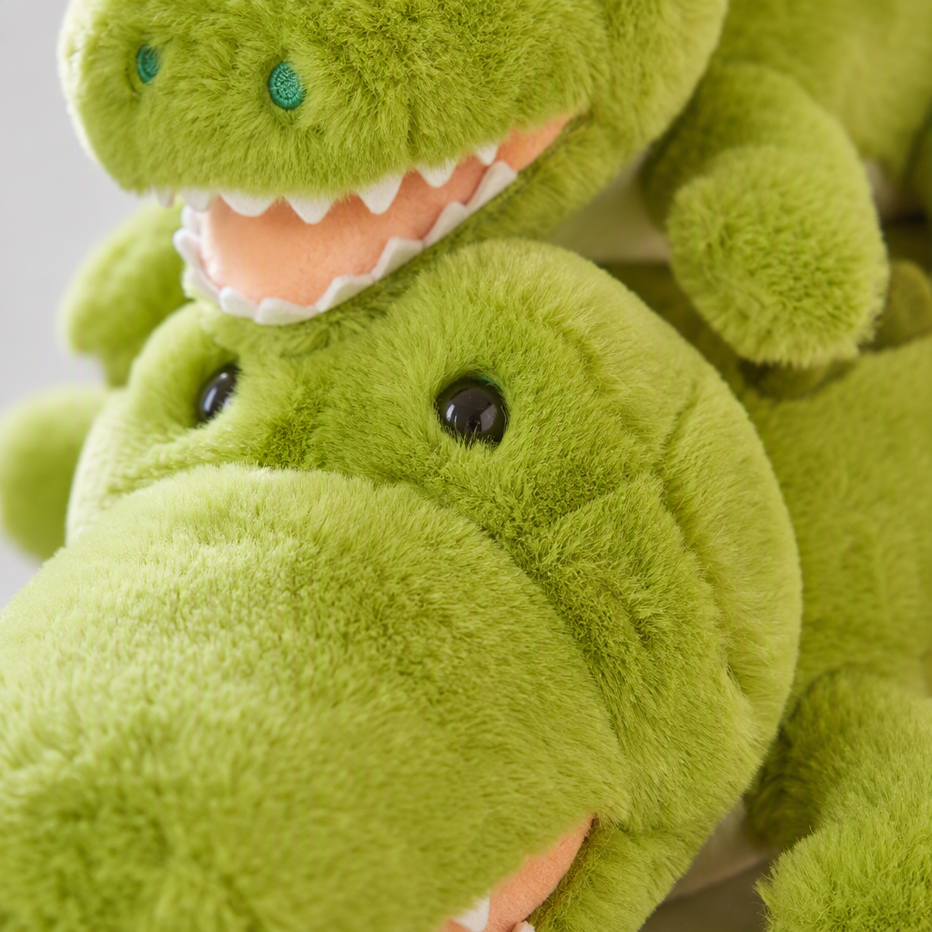 Pufferfish Lulu green crocodile plush doll, cute pillow, children's toy, soft and adorable doll gift Application Scenario