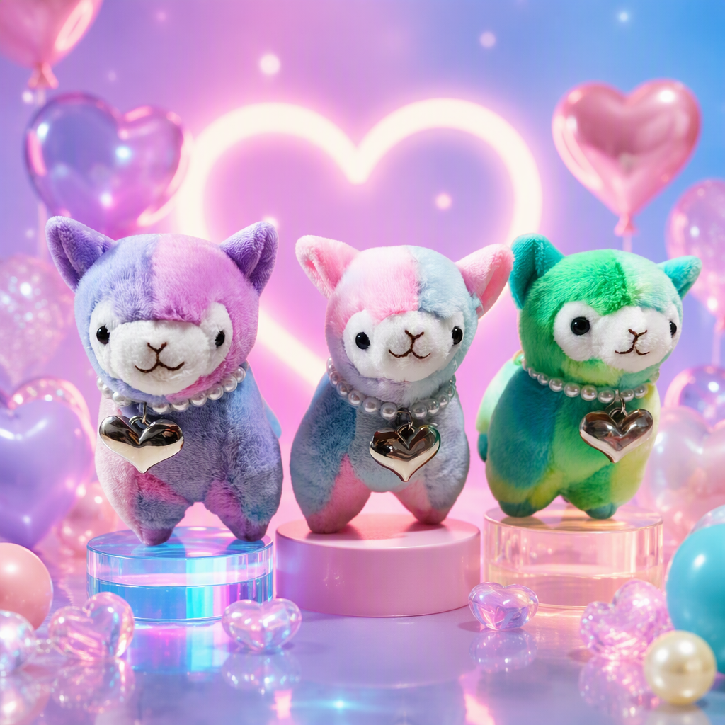 Color gradiente alpaca muñeca colgante Specification image
