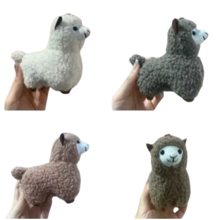 Peluche alpaca muñeca bondadosa splashy muñeca estilo británico multicolor opcional Item Picture