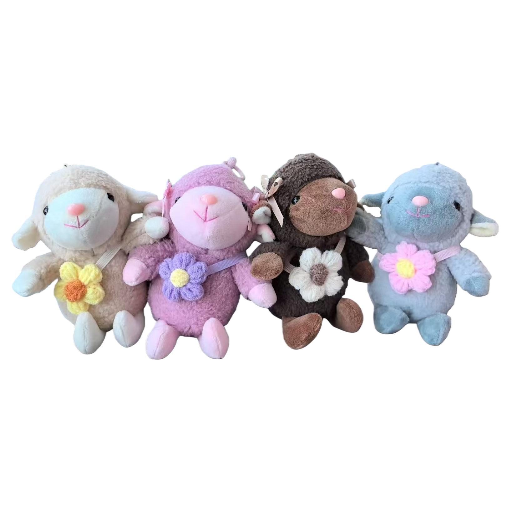 Fun plush little lamb doll pendant, cute gift Item Picture