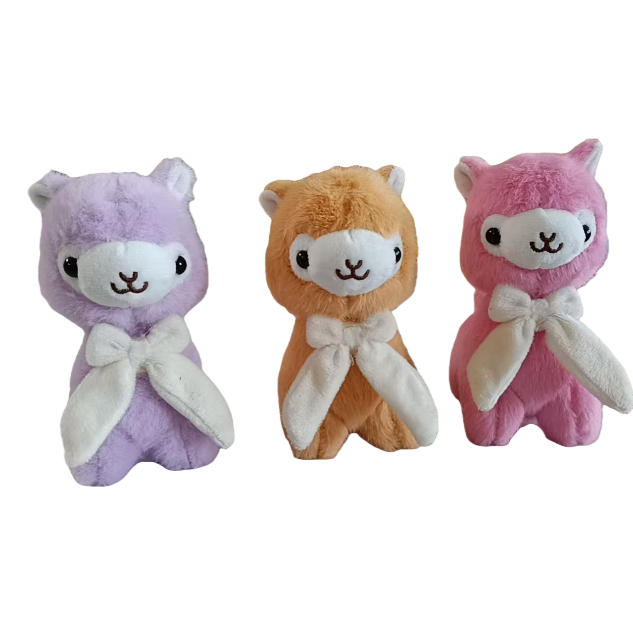 Colorido peluche alpaca muñeca lindo niño juguete regalo colgante Item Picture