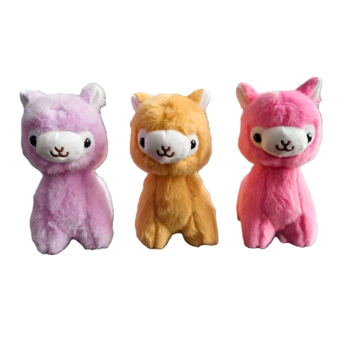 Cute plush alpaca figurines, plush dolls and fun pendants Item Picture