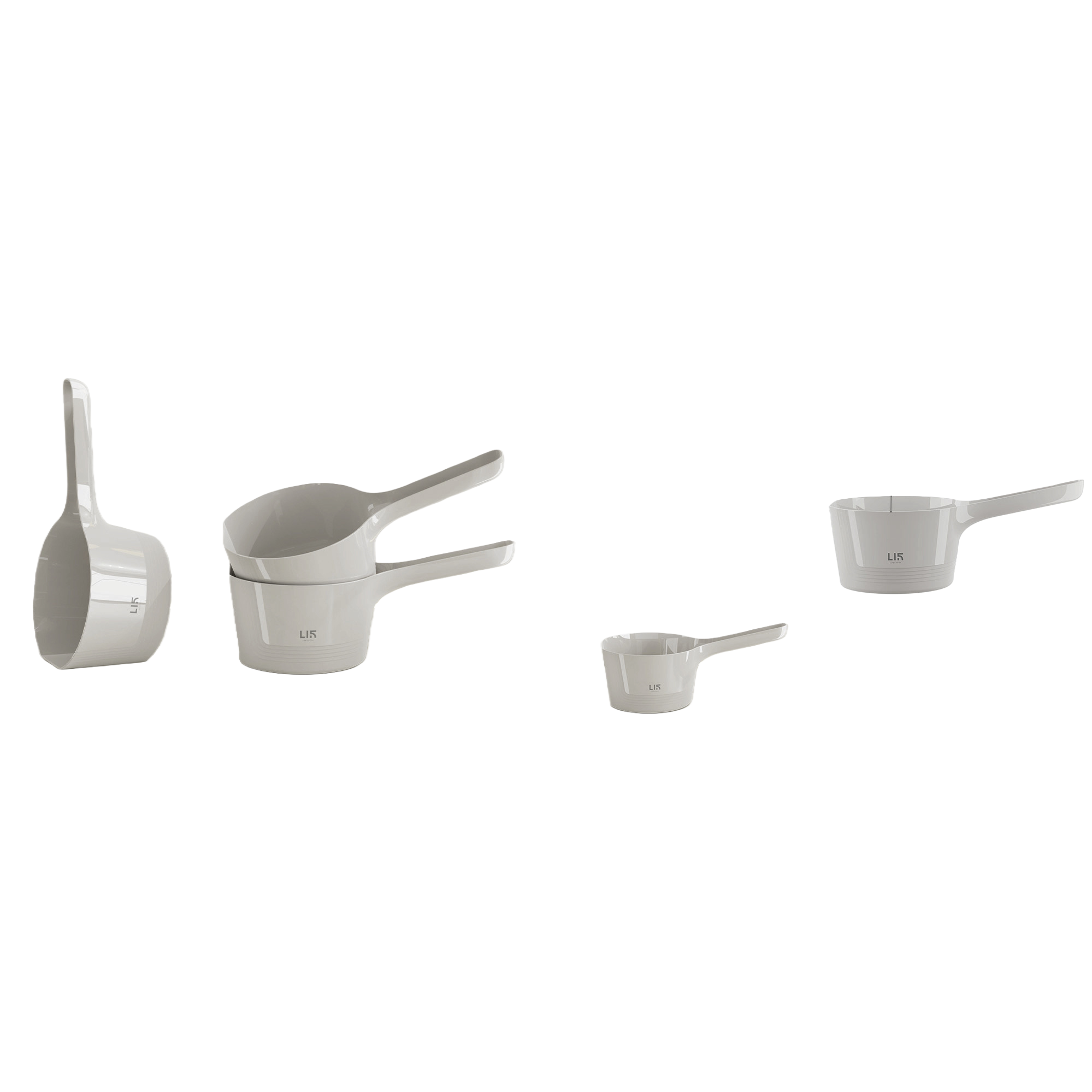 [CL] 26Q3#5217 copa de lavado de hielo gris cuchara de agua portátil multifuncional lavado y cuidado de accesorios de lavado de cabello ayuda para el viaje familiar aplicable Item Picture
