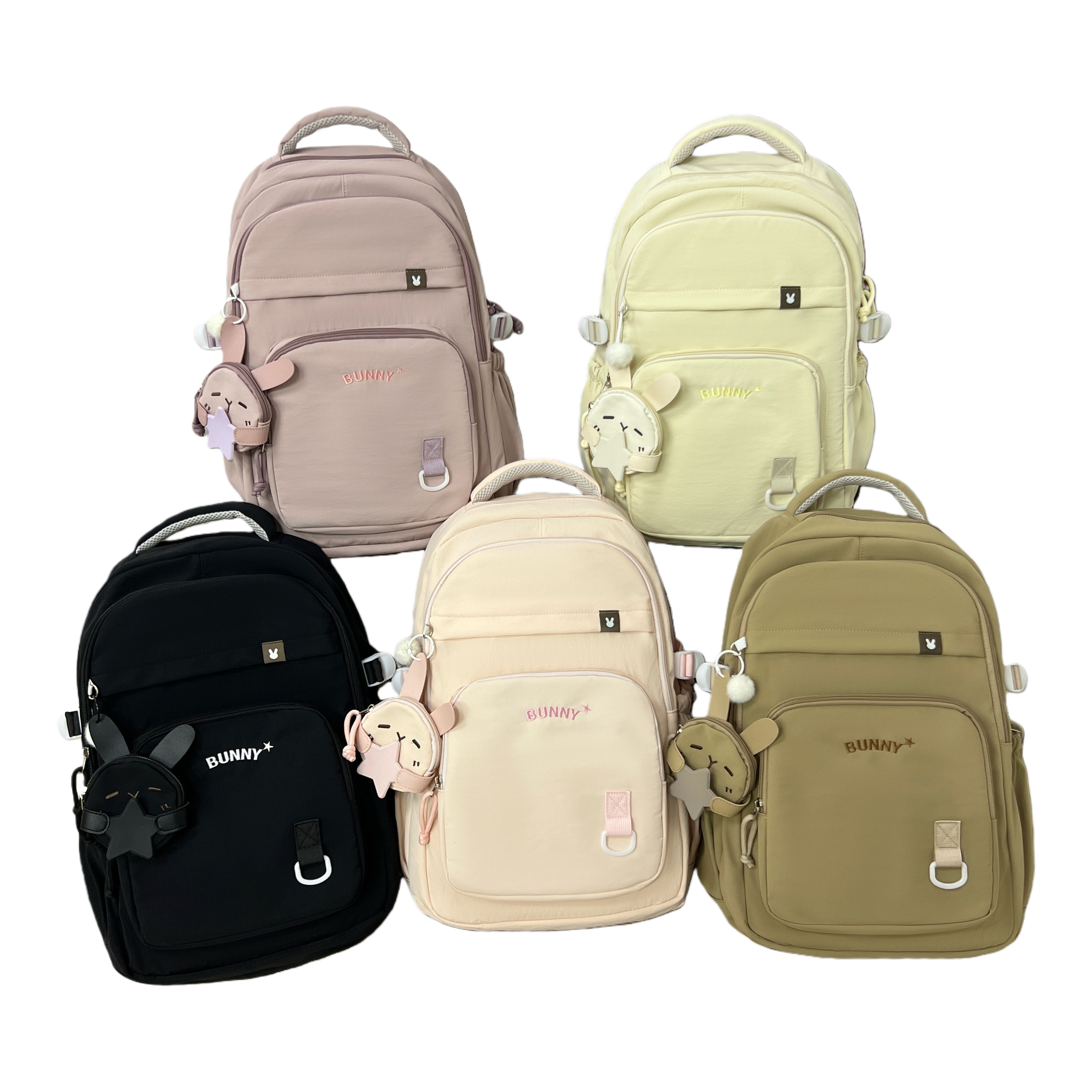 A multi-functional casual backpack for men and women, a trendy and lightweight leather backpack for commuting and travel Item Picture