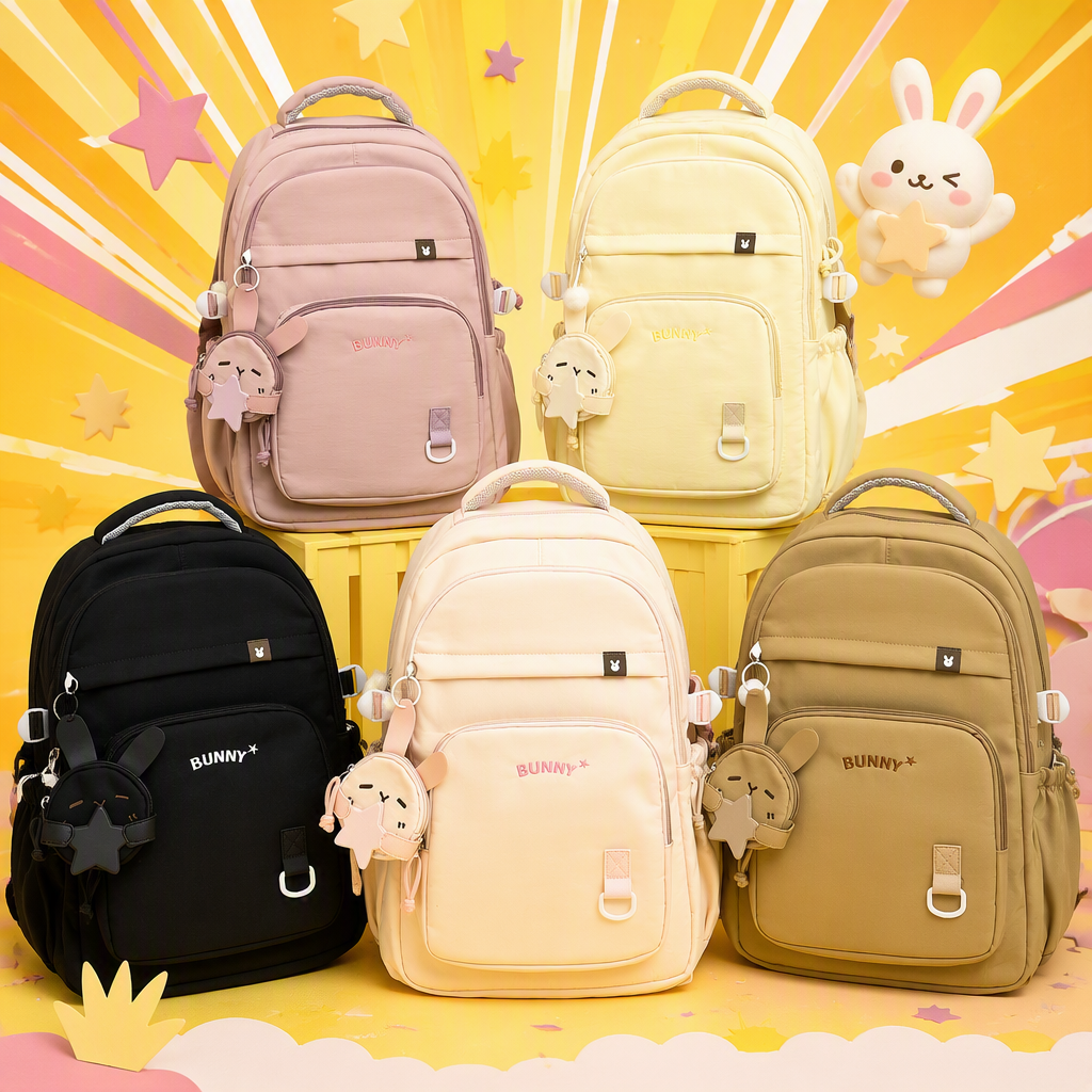 A multi-functional casual backpack for men and women, a trendy and lightweight leather backpack for commuting and travel details Picture