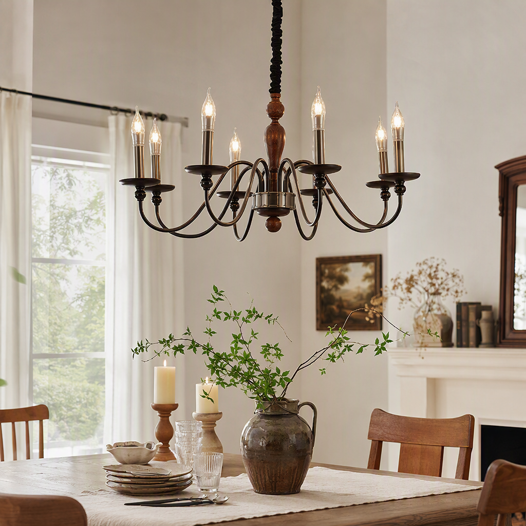 Modern and simple household chandeliers, creative lighting fixtures for living rooms, bedrooms and dining rooms, and warm atmosphere design Application Scenario