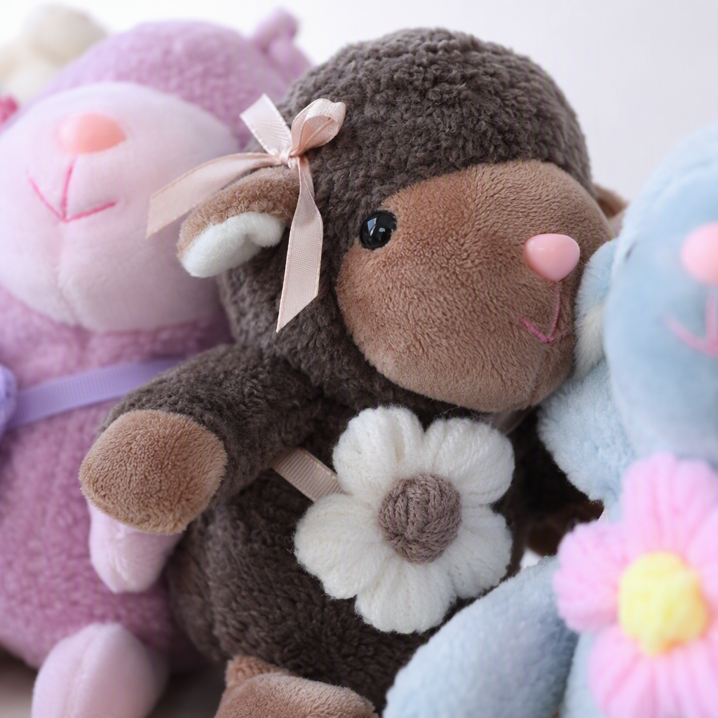 Fun plush little lamb doll pendant, cute gift Application Scenario