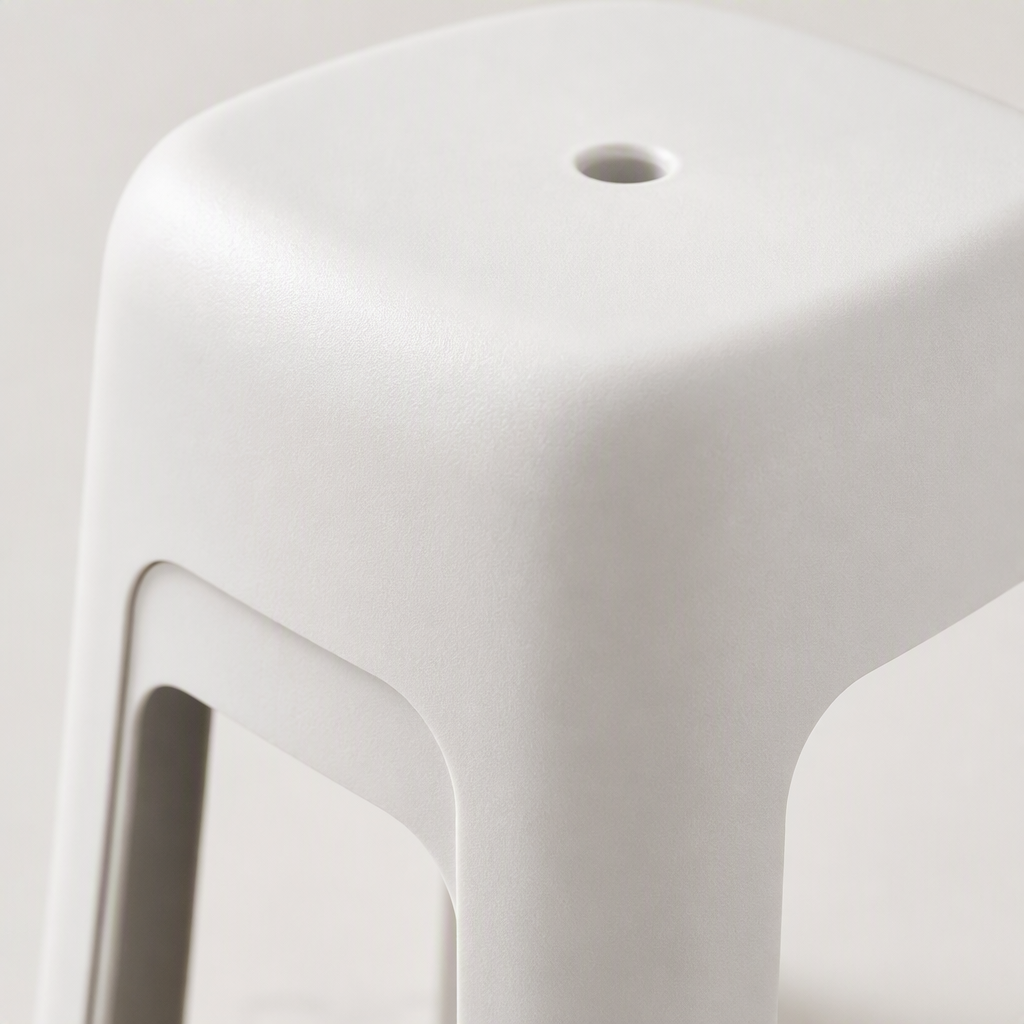 [CL] 26Q3#5218 simply · taburete alto de pan taburete de cilindro retro blanco taburete alto estilo europeo simple taburete bajo para el hogar casual taburete de barra de restaurante Specification image