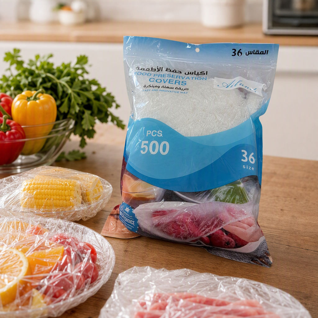 Blue sealed bag food preservation cover combination kitchen sealed moisture-proof durable household storage product details Picture