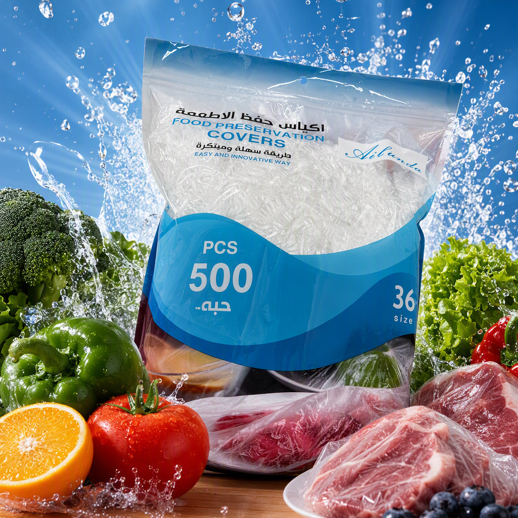 Blue sealed bag food preservation cover combination kitchen sealed moisture-proof durable household storage product Specification image