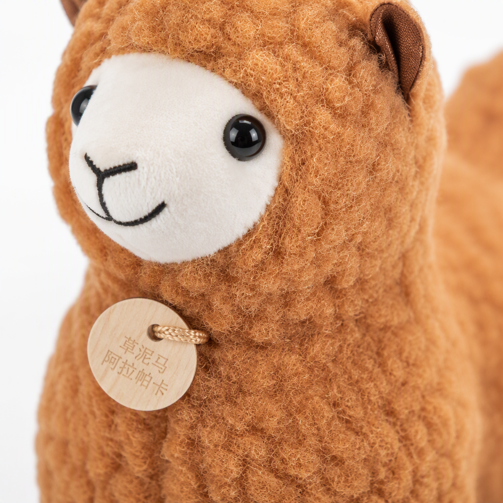 Cute plush alpaca simulation doll cultural and creative gift pendant Application Scenario