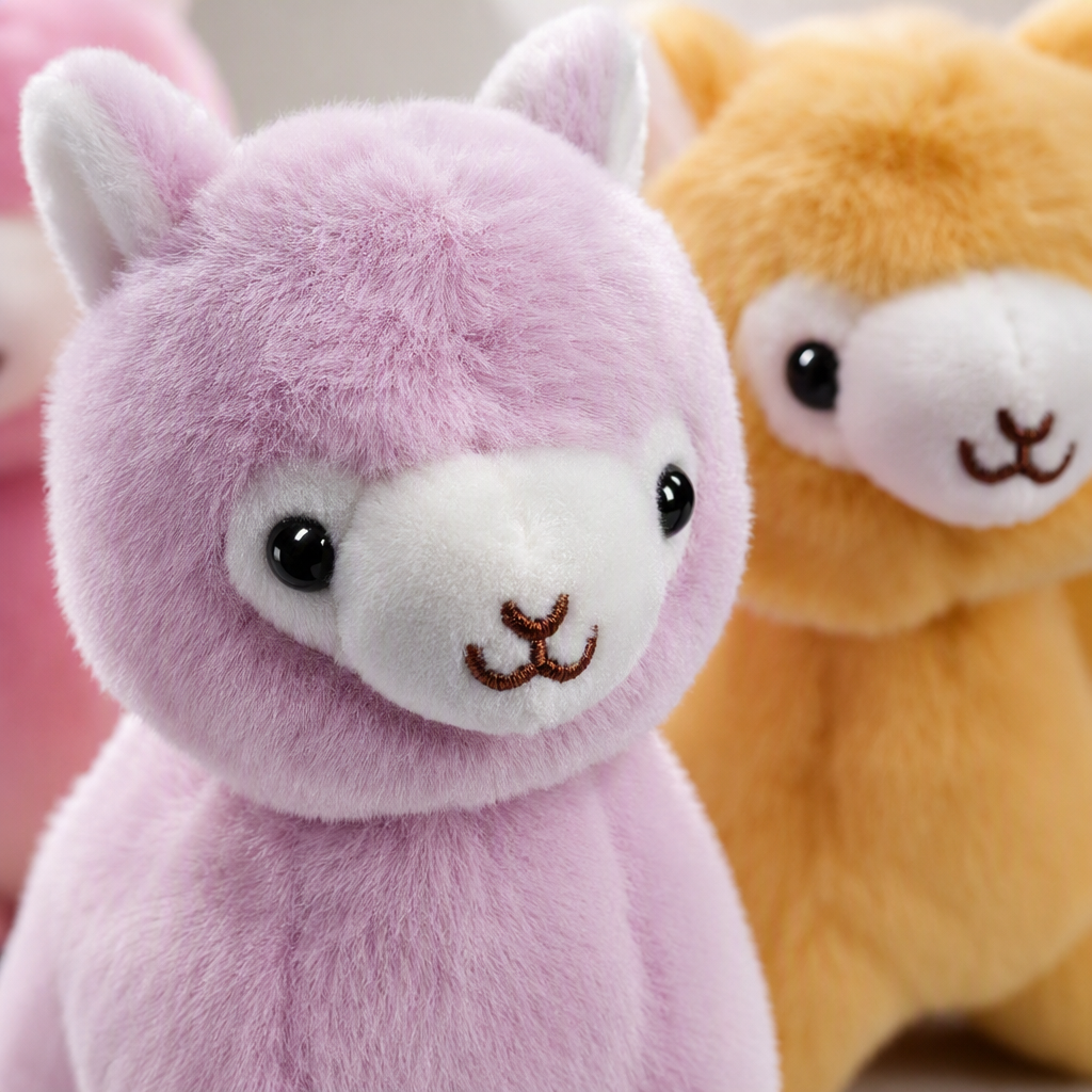 Cute plush alpaca figurines, plush dolls and fun pendants Application Scenario